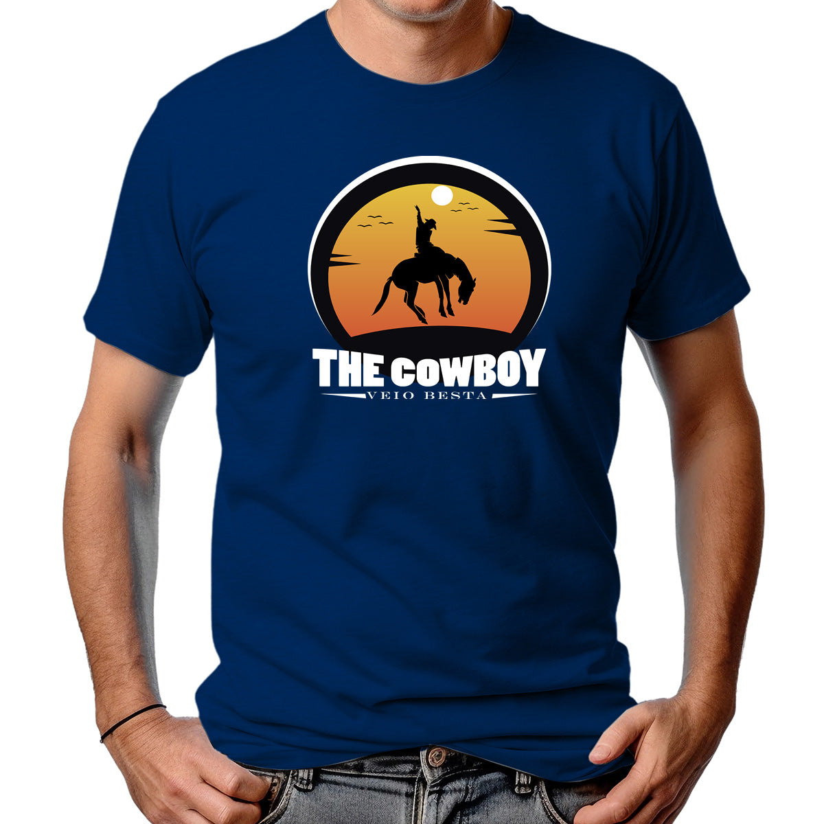 CAMISETA MASCULINA THE COWBOY