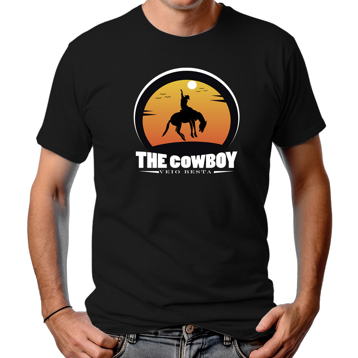 CAMISETA MASCULINA THE COWBOY