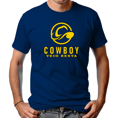 CAMISETA MASCULINA COWBOY VEIO BESTA