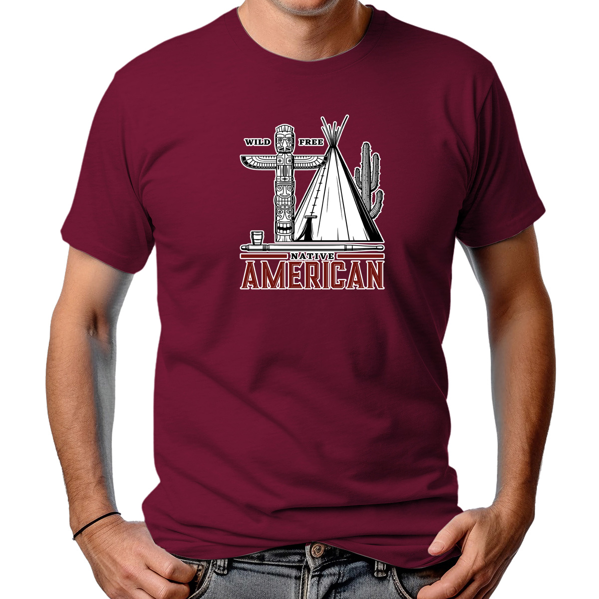 CAMISETA MASCULINA AMERICAN SHELTER