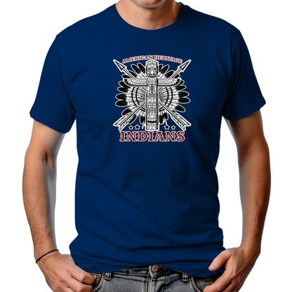 CAMISETA MASCULINA AMERICAN HERITAGE INDIANS