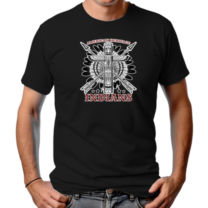 CAMISETA MASCULINA AMERICAN HERITAGE INDIANS