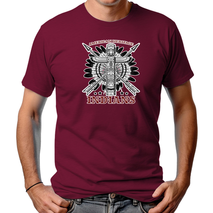 CAMISETA MASCULINA AMERICAN HERITAGE INDIANS