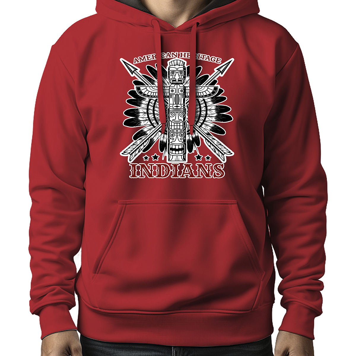 MOLETOM MASCULINO AMERICAN HERITAGE INDIANS