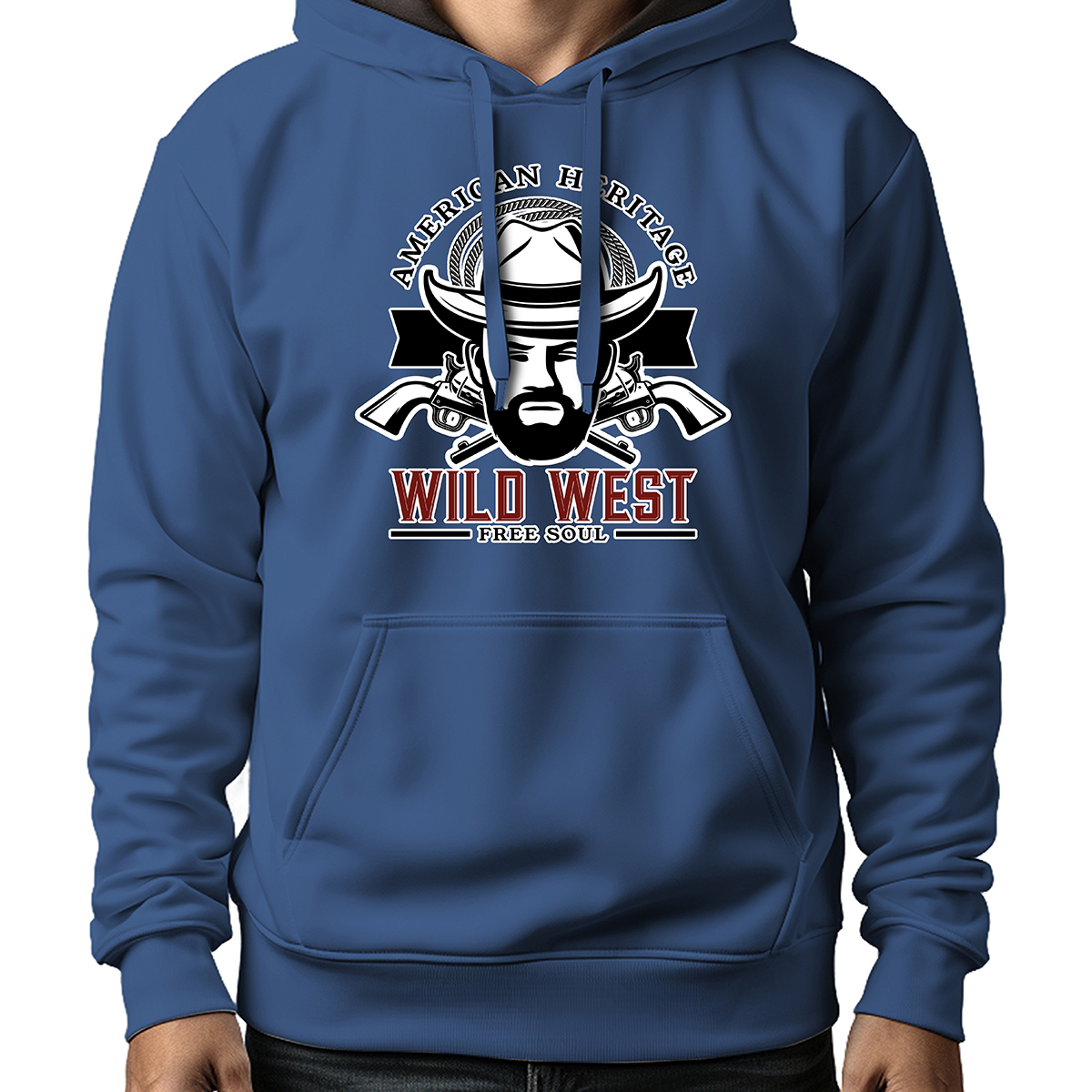 MOLETOM MASCULINO WILD WEST HERITAGE