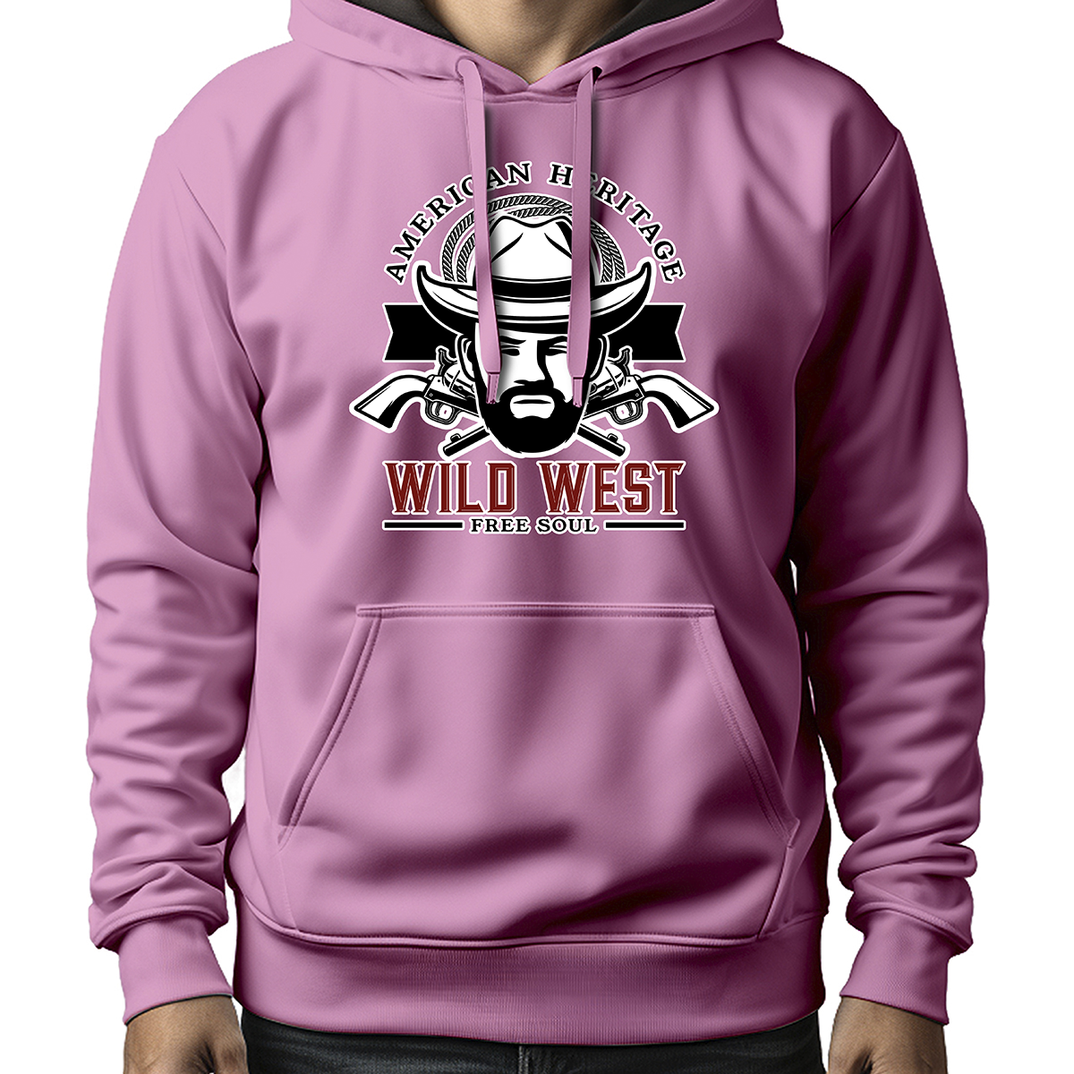MOLETOM MASCULINO WILD WEST HERITAGE
