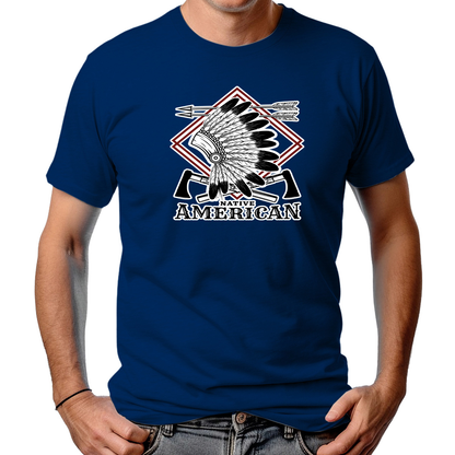 CAMISETA MASCULINA NATIVE AMERICAN