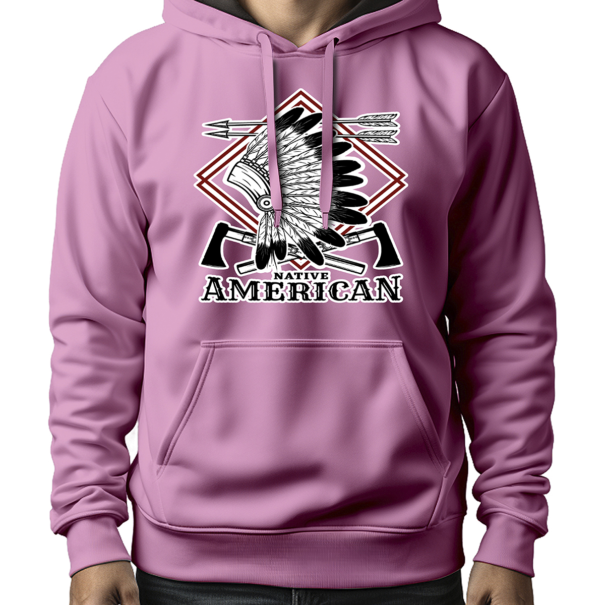 MOLETOM MASCULINO NATIVE AMERICAN