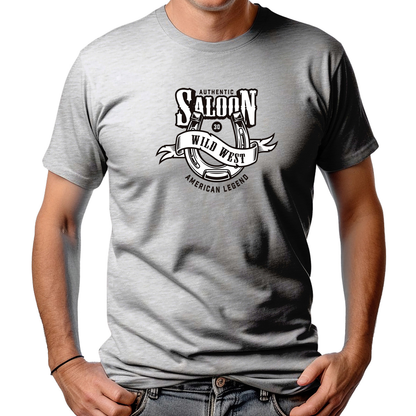 CAMISETA MASCULINA SALOON WILD WEST