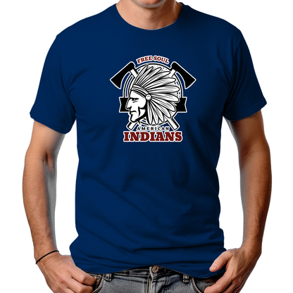 CAMISETA MASCULINA FREE SOUL AMERICAN INDIANS