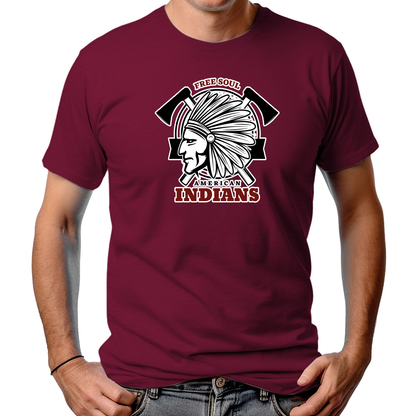 CAMISETA MASCULINA FREE SOUL AMERICAN INDIANS