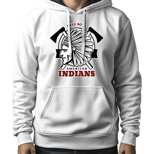 MOLETOM MASCULINO FREE SOUL AMERICAN INDIANS