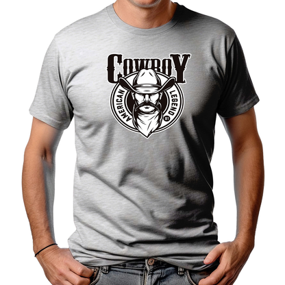 CAMISETA MASCULINA COWBOY BIG MUSTACHE