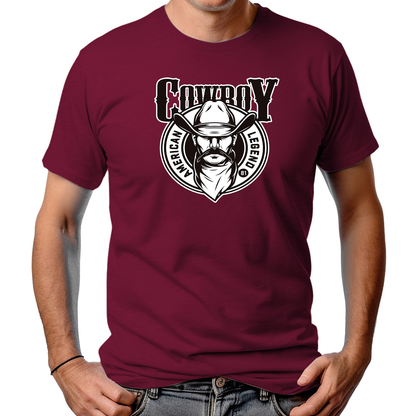 CAMISETA MASCULINA COWBOY BIG MUSTACHE