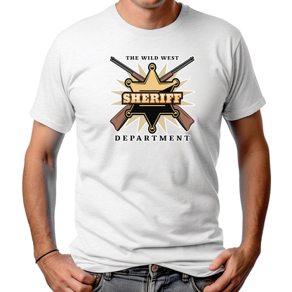 CAMISETA MASCULINA SHERIFF WILD WEST