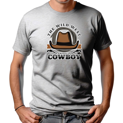 CAMISETA MASCULINA AMERICAN COWBOY WILD WEST