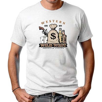 CAMISETA MASCULINA WESTERN 1875
