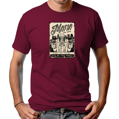 CAMISETA MASCULINA MAFIA BIG BOSS