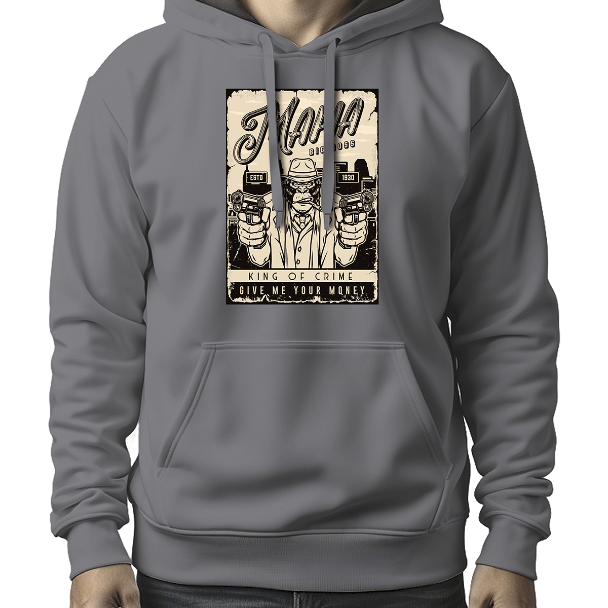 MOLETOM MASCULINO MAFIA BIG BOSS