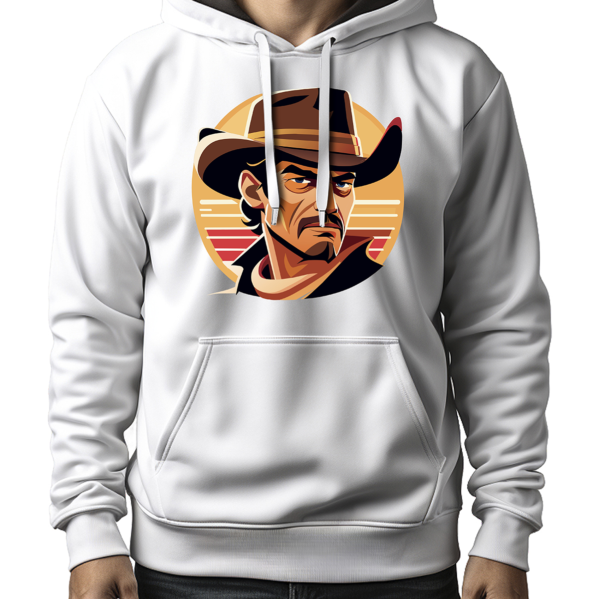 MOLETOM MASCULINO WILD COWBOY LOOK