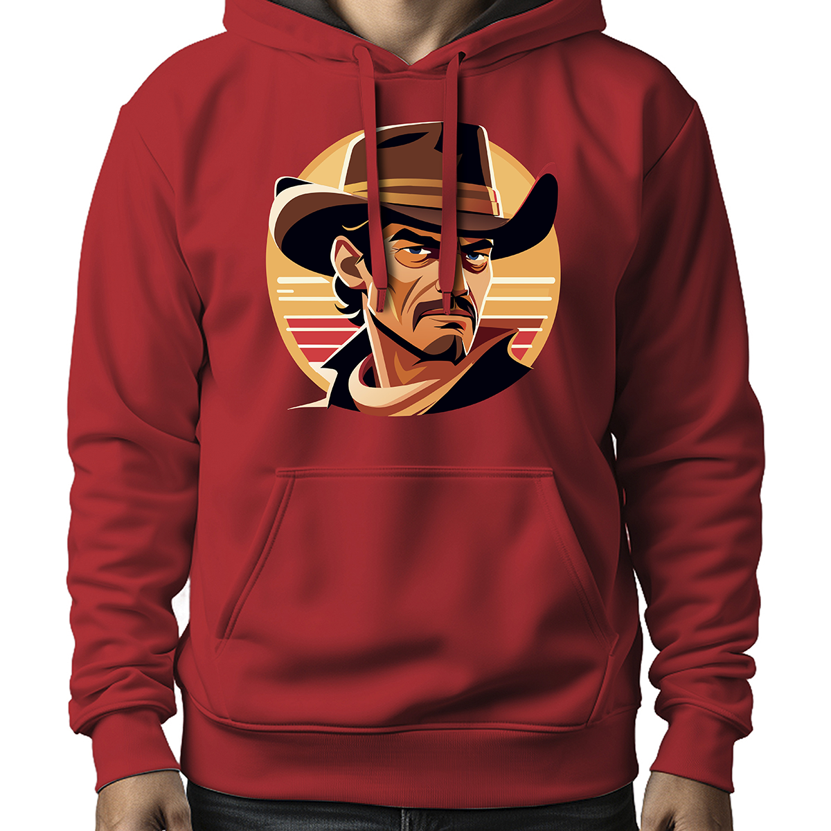 MOLETOM MASCULINO WILD COWBOY LOOK
