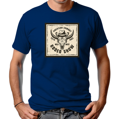 CAMISETA MASCULINA AMERICAN RODEO SHOW