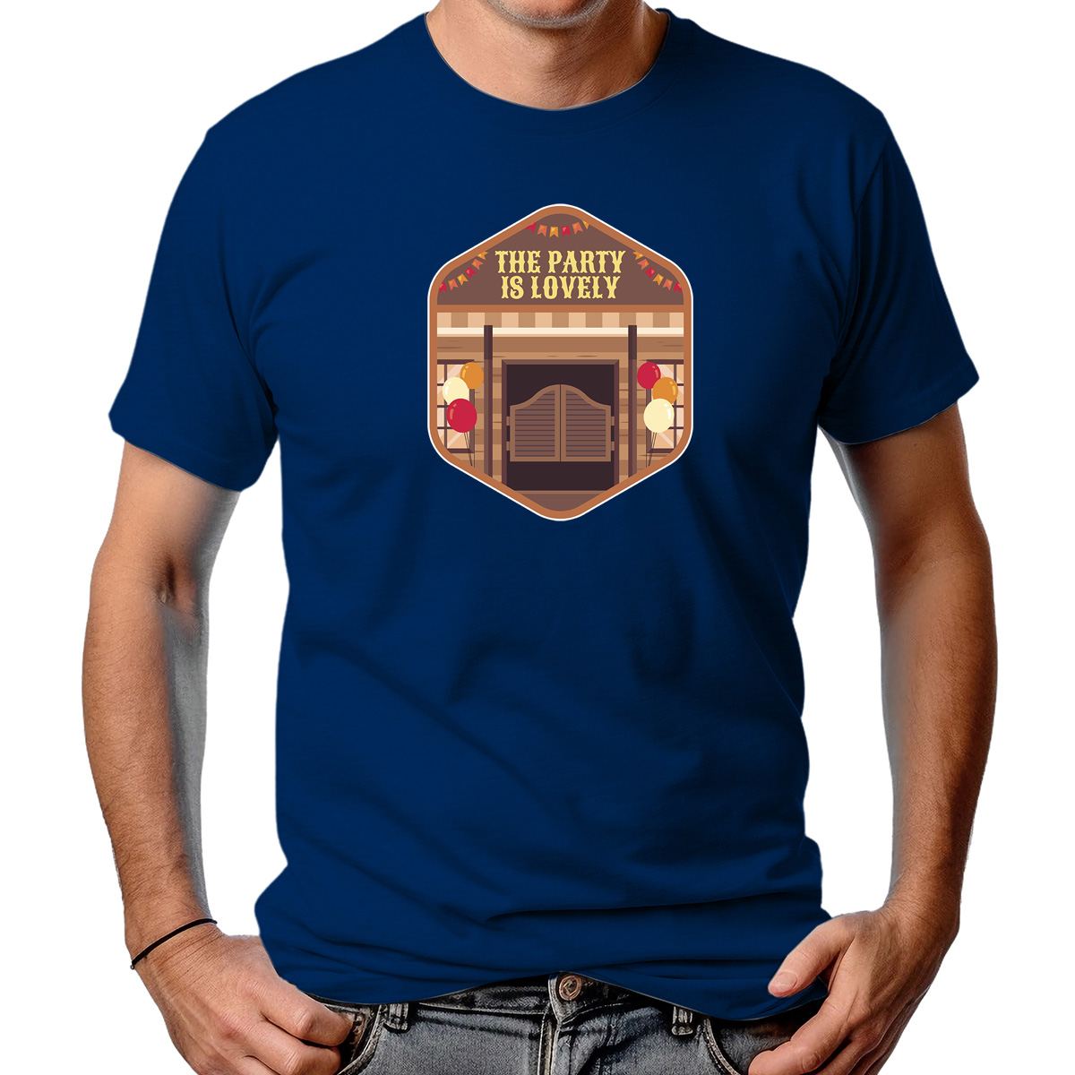CAMISETA MASCULINA PARTY IS LOVED