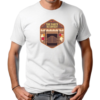 CAMISETA MASCULINA PARTY IS LOVED