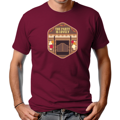 CAMISETA MASCULINA PARTY IS LOVED