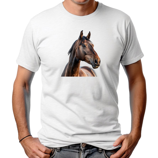 CAMISETA MASCULINA NATURAL HORSE