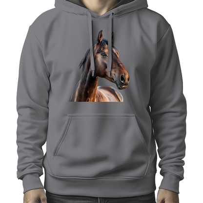 MOLETOM MASCULINO NATURAL HORSE
