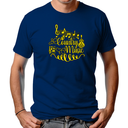 CAMISETA MASCULINA COUNTRY MUSIC
