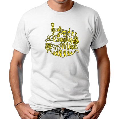 CAMISETA MASCULINA COUNTRY MUSIC