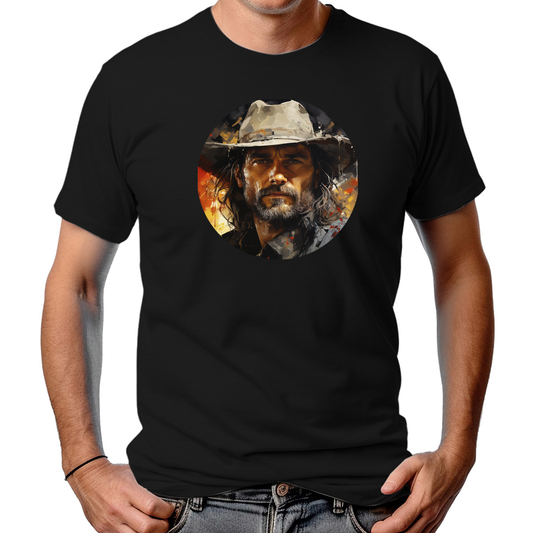 CAMISETA MASCULINA COWBOY ART