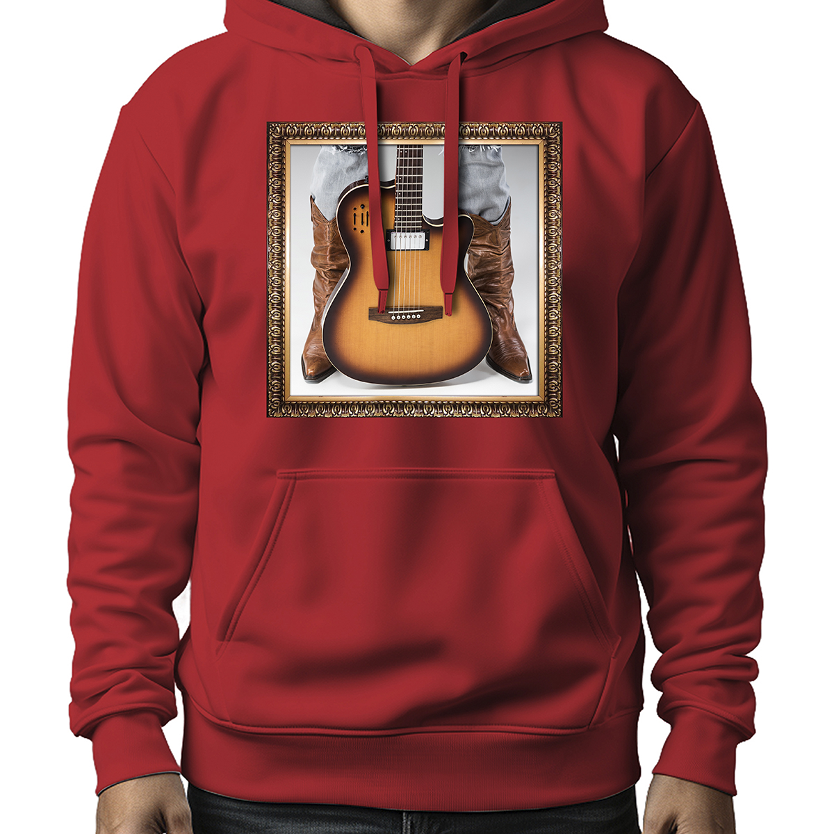 MOLETOM MASCULINO COUNTRY ELETRONIC GUITAR
