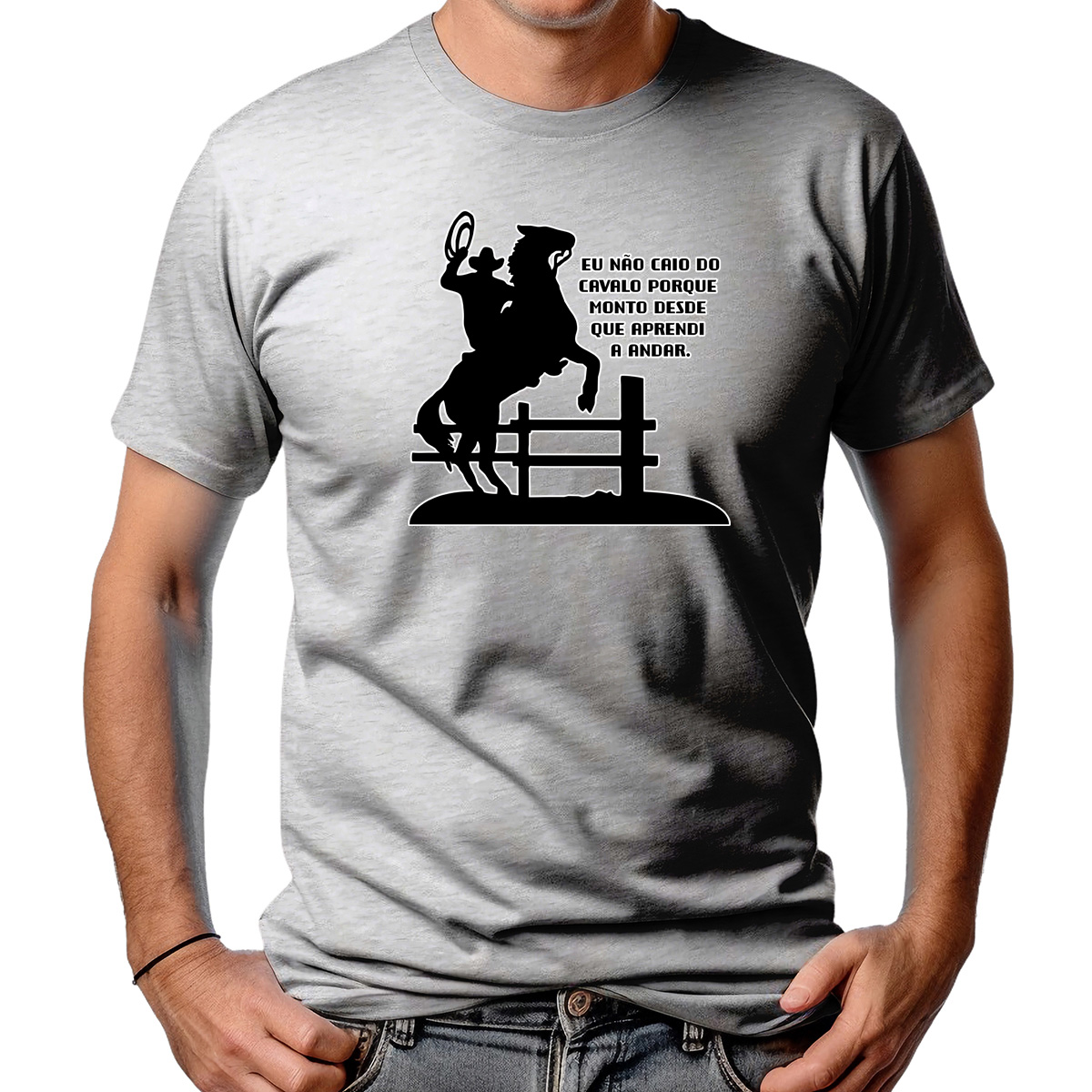 CAMISETA MASCULINA MONTO DESDE PEQUENO