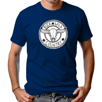 CAMISETA MASCULINA BUCK WILD COUNTRY