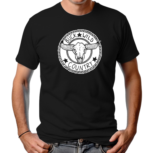 CAMISETA MASCULINA BUCK WILD COUNTRY