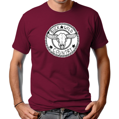 CAMISETA MASCULINA BUCK WILD COUNTRY