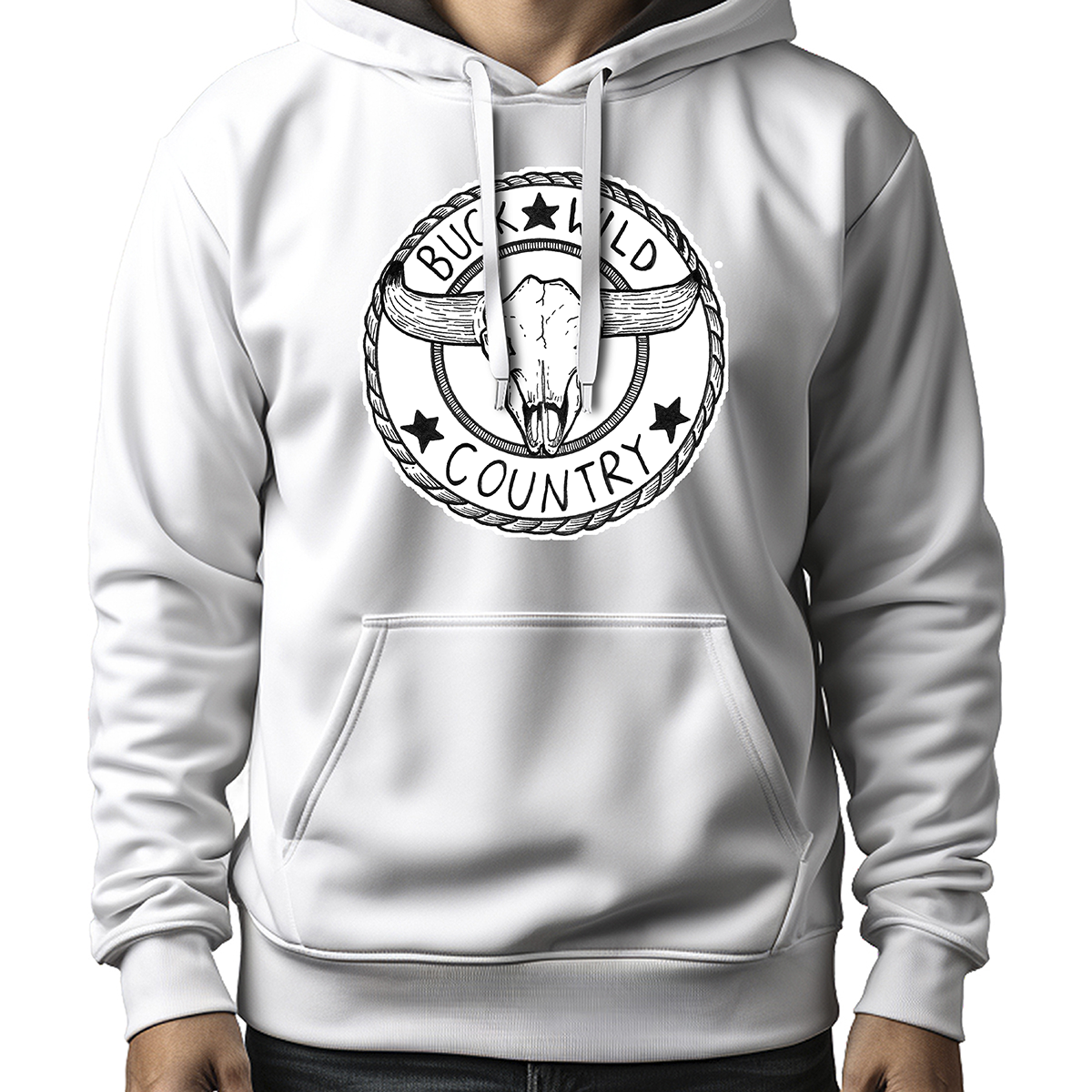 MOLETOM MASCULINO BUCK WILD COUNTRY