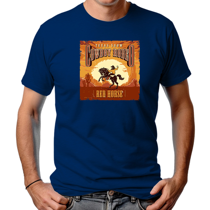 CAMISETA MASCULINA COUNTRY RED HORSE