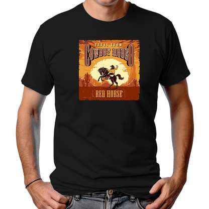 CAMISETA MASCULINA COUNTRY RED HORSE