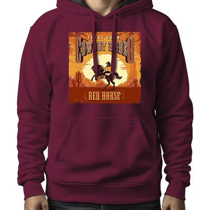 MOLETOM MASCULINO COUNTRY RED HORSE