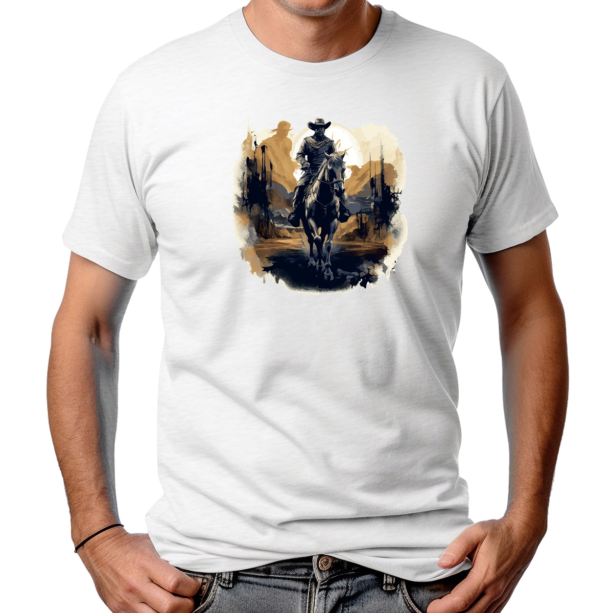 CAMISETA MASCULINA TWD HORSE WALKING