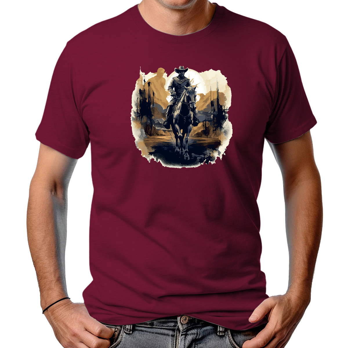 CAMISETA MASCULINA TWD HORSE WALKING