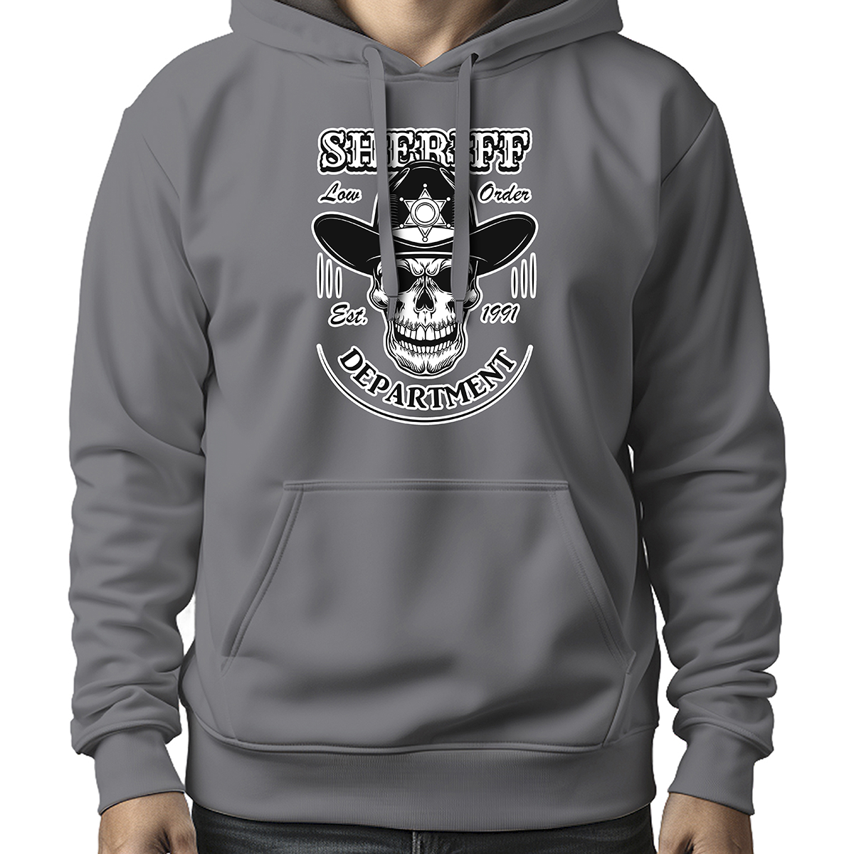 MOLETOM MASCULINO SHERIFF DEPARTMENT