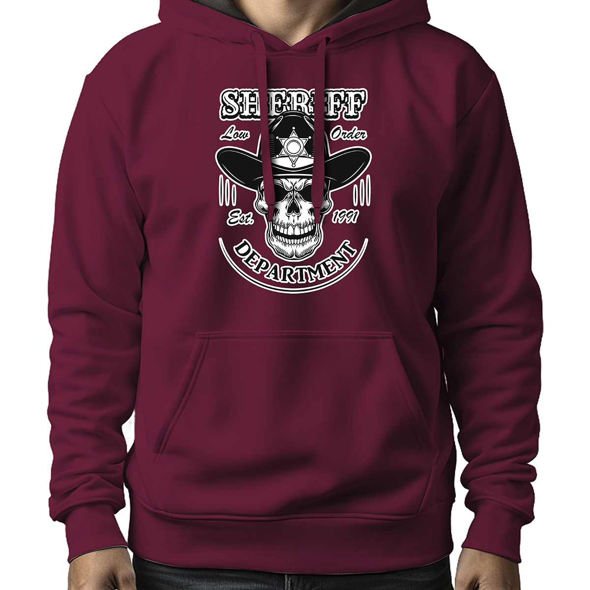MOLETOM MASCULINO SHERIFF DEPARTMENT