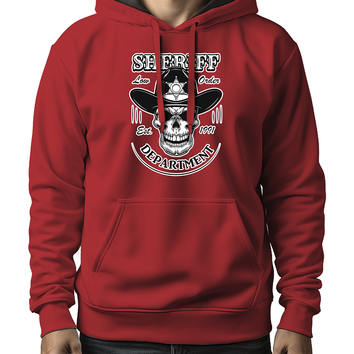 MOLETOM MASCULINO SHERIFF DEPARTMENT