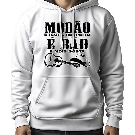 MOLETOM MASCULINO MODÃO É BÃO