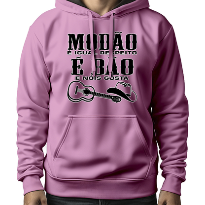 MOLETOM MASCULINO MODÃO É BÃO